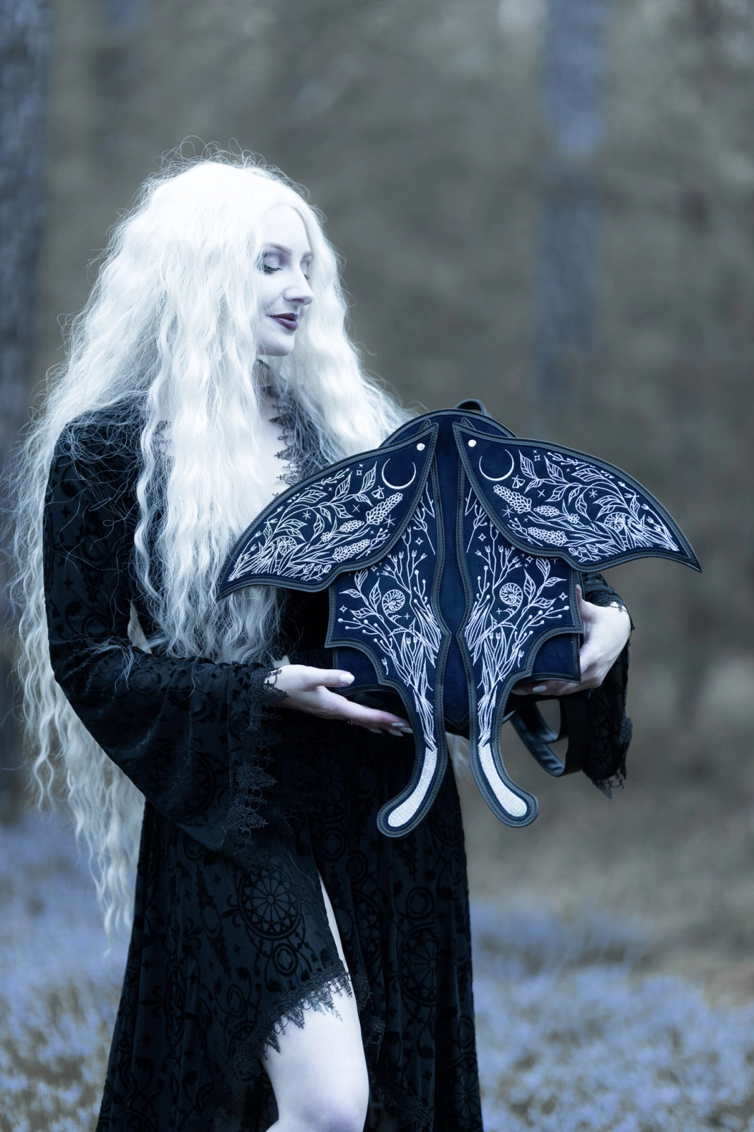 【RESTYLE】バックパック＊UMBRA NOCTIS MOTH BACKPACK【取寄】