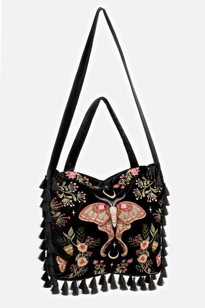 【RESTYLE】バッグ＊WILDERWOOD VELVET BAG【取寄】