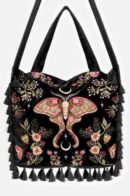 【RESTYLE】バッグ＊WILDERWOOD VELVET BAG【取寄】