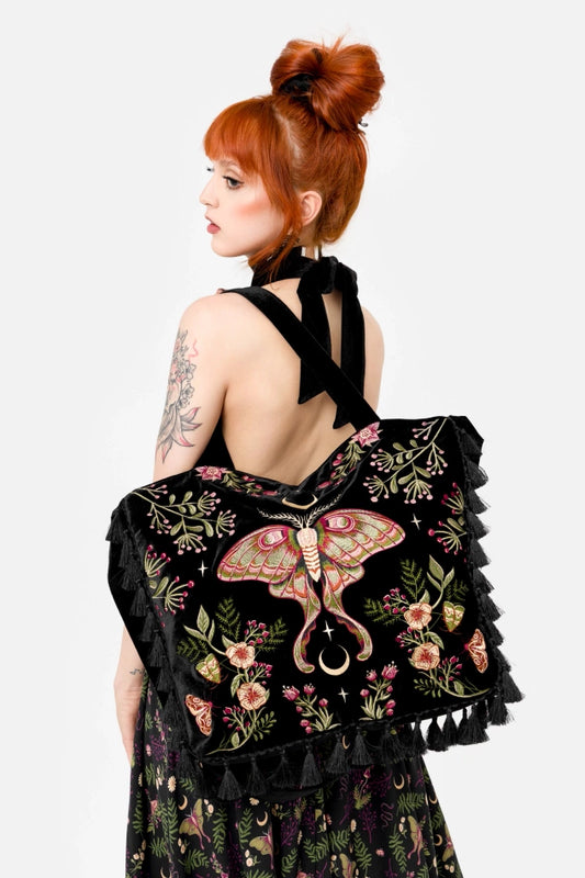 【RESTYLE】バッグ＊WILDERWOOD VELVET BAG【取寄】
