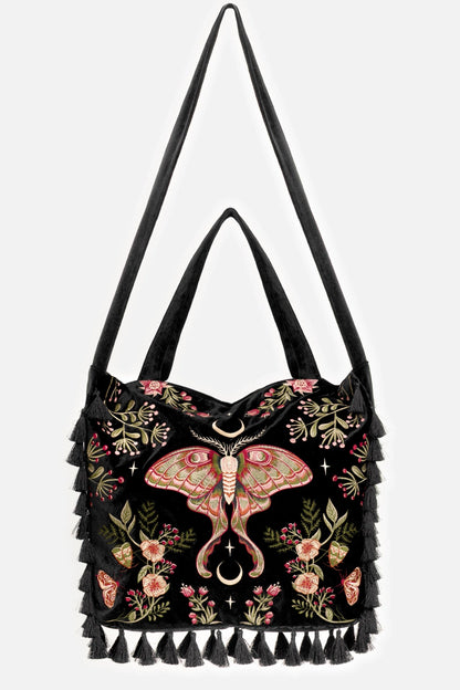 【RESTYLE】バッグ＊WILDERWOOD VELVET BAG【取寄】