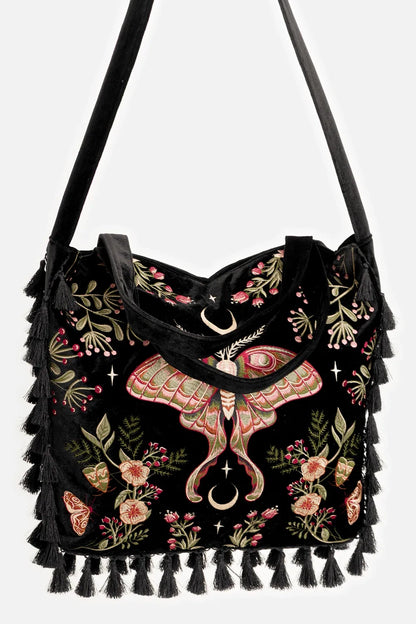 【RESTYLE】バッグ＊WILDERWOOD VELVET BAG【取寄】