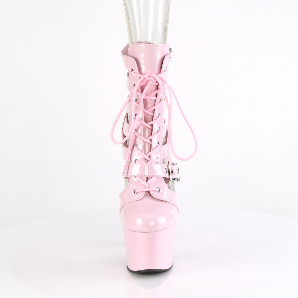 【PLEASER】ADORE-1013MST プラットフォームシューズ B. Pink Pat/B. Pink【取寄】
