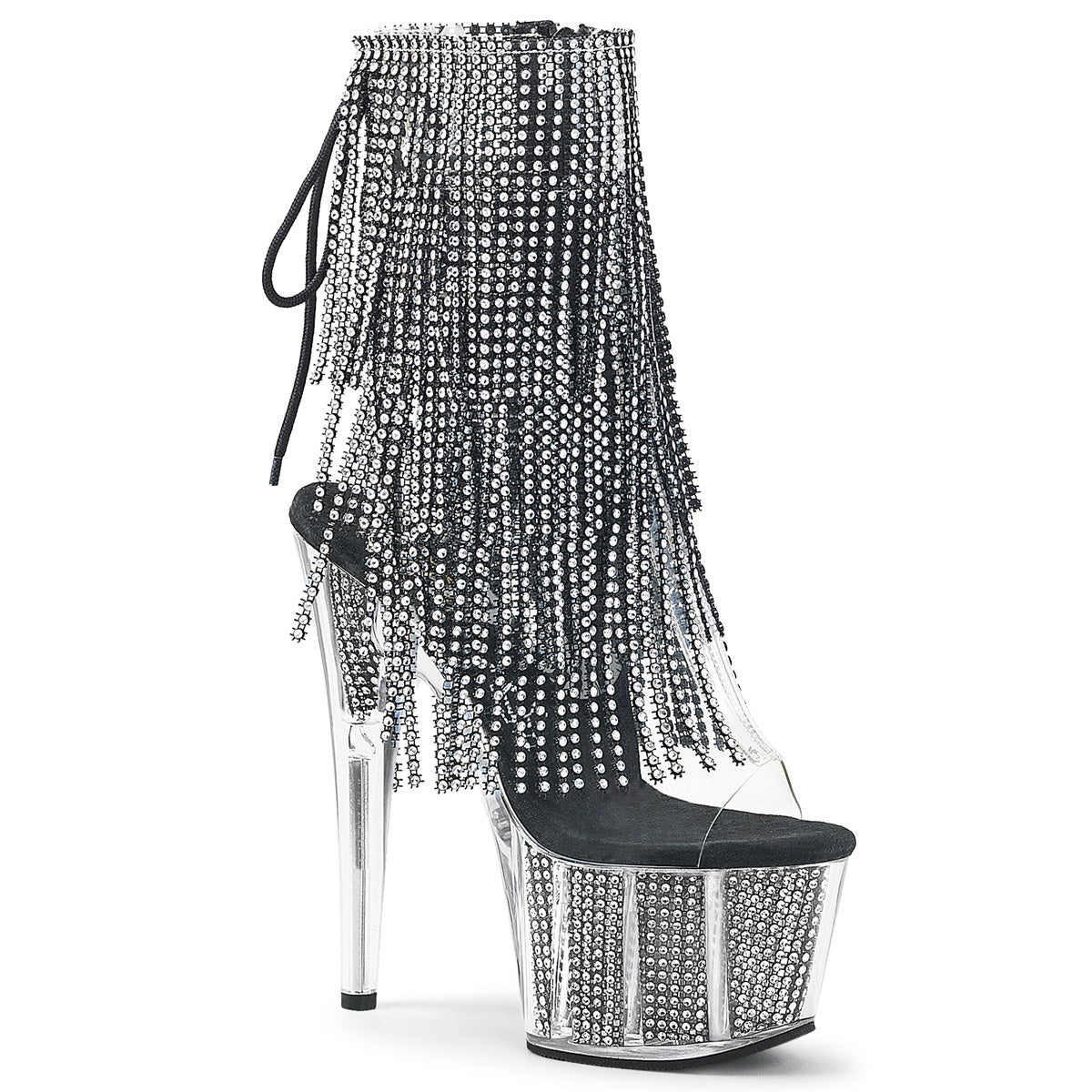 【PLEASER】ADORE-1017SRS シューズ Clr-Blk RS/Blk SRS【取寄】