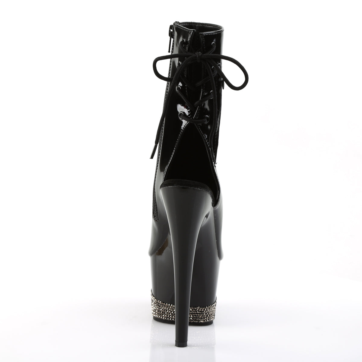 【PLEASER】ADORE-1018-3 プラットフォームシューズ Blk/Blk-Pewter RS【取寄】