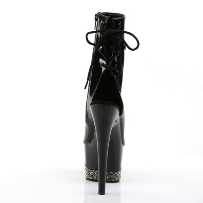 【PLEASER】ADORE-1018-3 プラットフォームシューズ Blk/Blk-Pewter RS【取寄】
