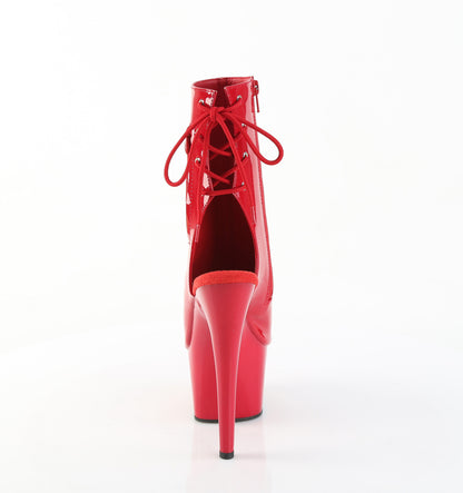 【PLEASER】ADORE-1018 プラットフォームシューズ Red Pat/Red【取寄】