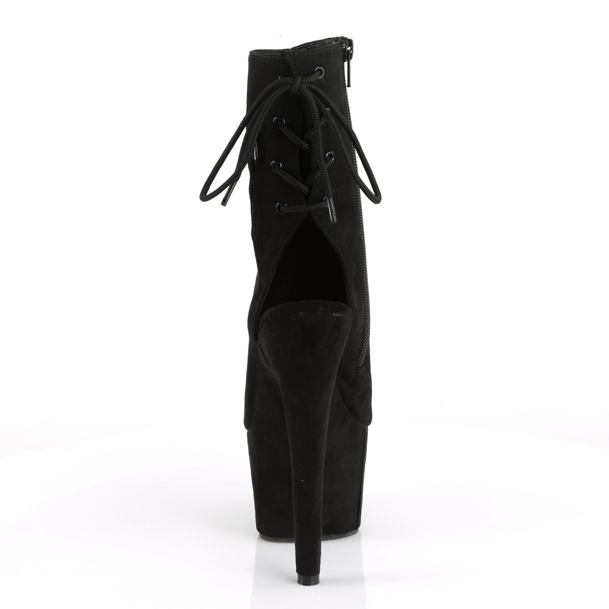 【PLEASER】ADORE-1018FS シューズ Blk Faux Suede/Blk Suede【取寄】