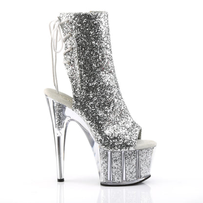 【PLEASER】ADORE-1018G シューズ Slv Glitter/Slv Glitter【取寄】