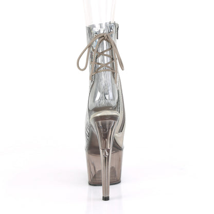 【PLEASER】ADORE-1018HCT シューズ Clr-Slv Hologram TPU/Smoke Tinted【取寄】