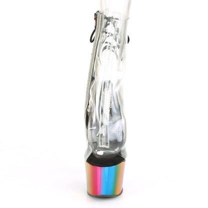【PLEASER】ADORE-1018RC プラットフォームシューズ Clr/Rainbow Chrome【取寄】