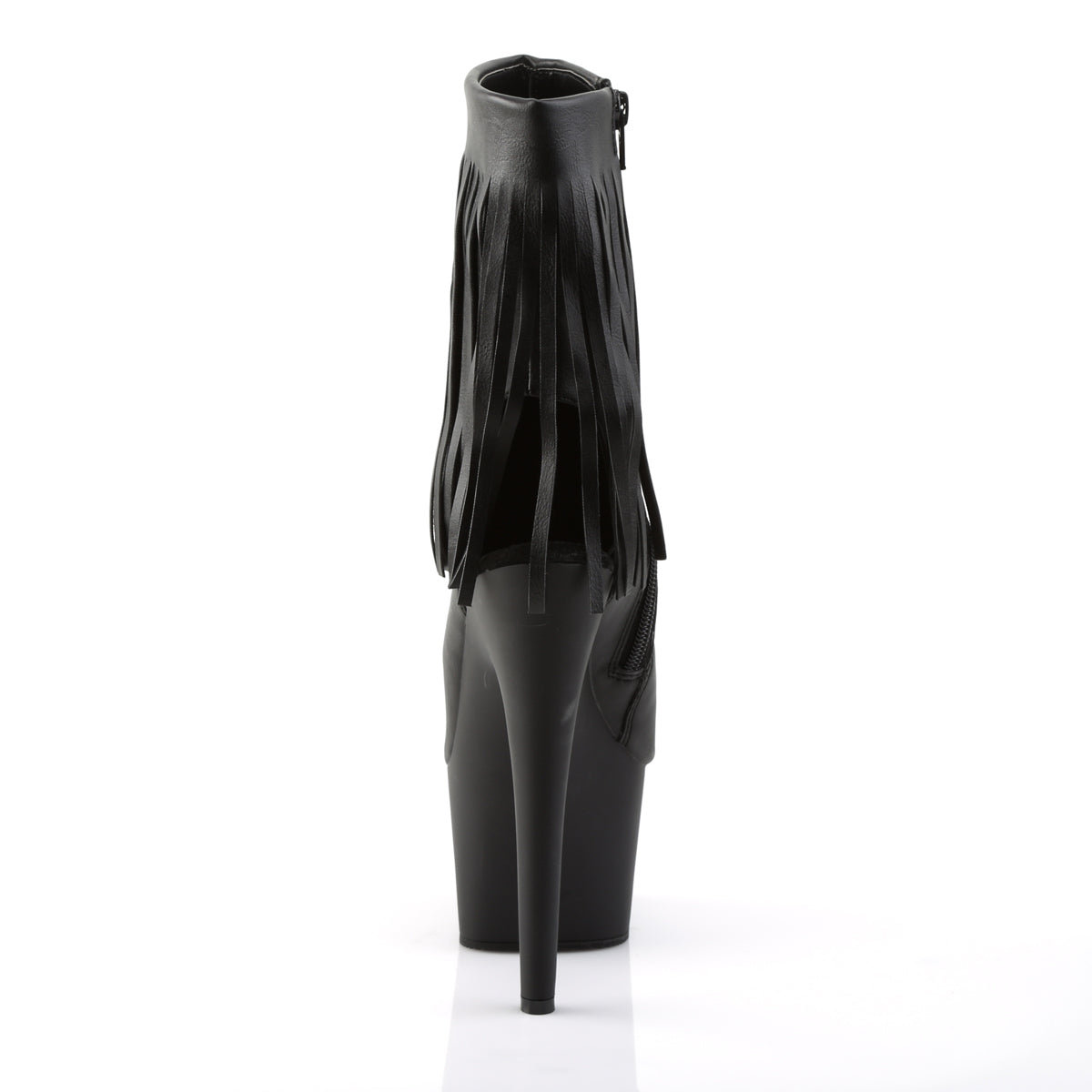 【PLEASER】ADORE-1019 プラットフォームシューズ Blk Faux Leather/Blk Matte【取寄】
