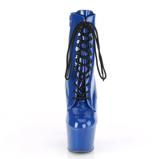 【PLEASER】ADORE-1020 プラットフォームシューズ Royal Blue Pat/Royal Blue【取寄】