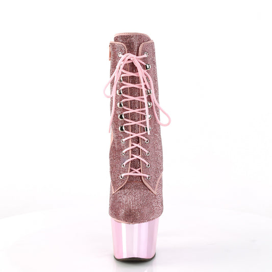 【PLEASER】ADORE-1020CHRS プラットフォームシューズ B. Pink RS/B. Pink Chrome【取寄】