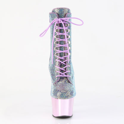 【PLEASER】ADORE-1020CHRS シューズ Lavender Multi RS/Lavender Chrome【取寄】