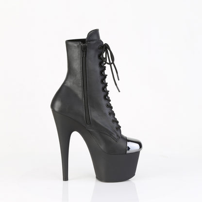 【PLEASER】ADORE-1020ESC シューズ Blk Faux Le/Blk Matte【取寄】