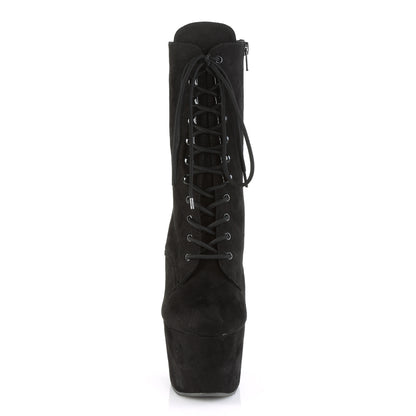 【PLEASER】ADORE-1020FS シューズ Blk Faux Suede/Blk Faux Suede【取寄】