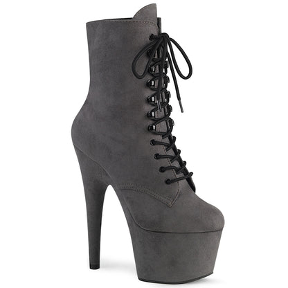 【PLEASER】ADORE-1020FS シューズ Grey Faux Suede/Grey Faux Suede【取寄】
