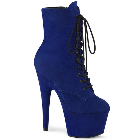 【PLEASER】ADORE-1020FS シューズ Royal Blue Faux Suede/Royal Blue【取寄】