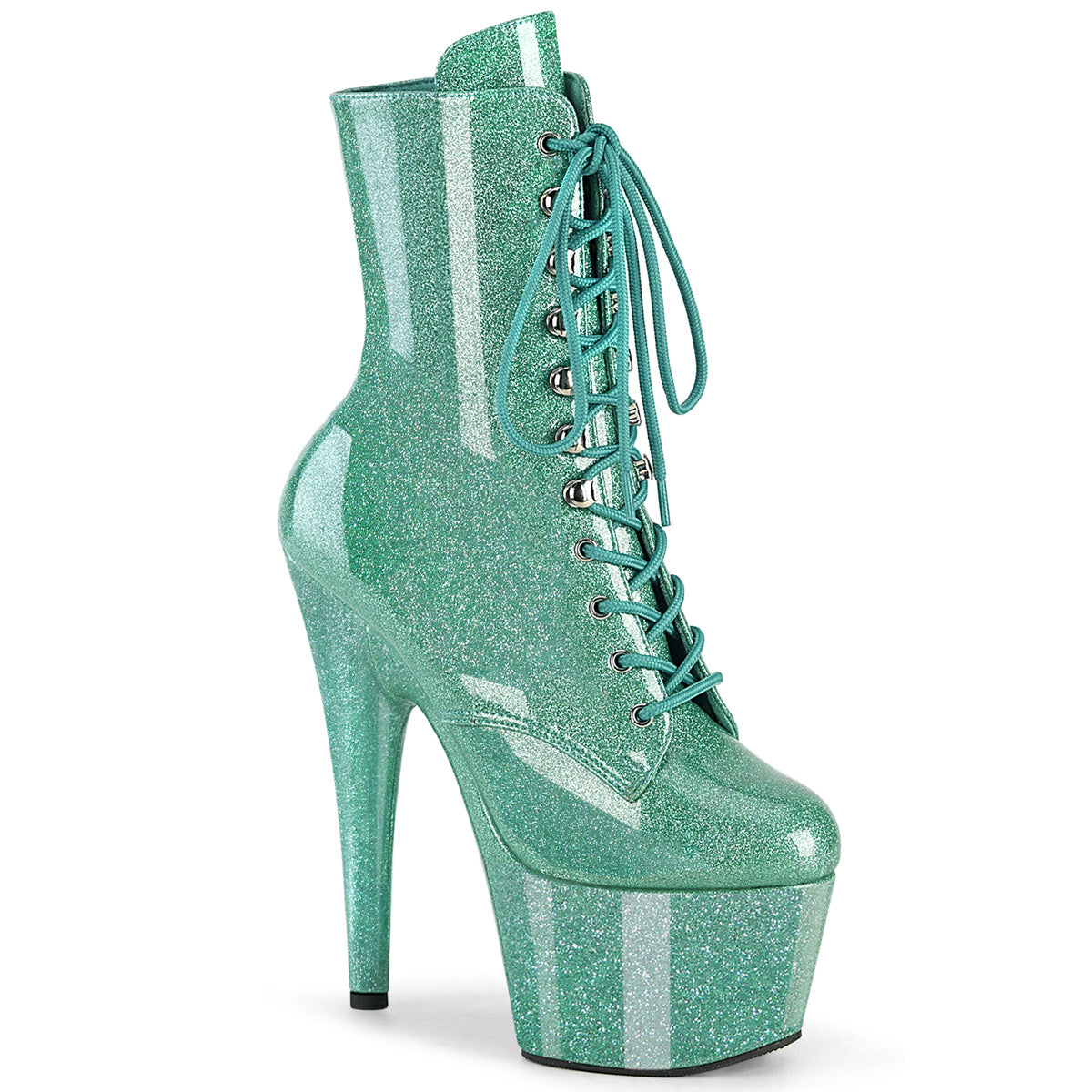 【PLEASER】ADORE-1020GP シューズ Aqua Glitter Pat/M【取寄】