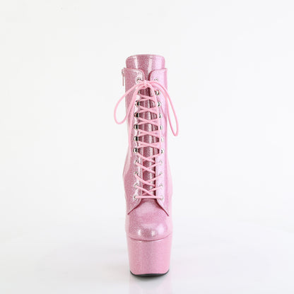 【PLEASER】ADORE-1020GP シューズ B. Pink Glitter Pat/M【取寄】