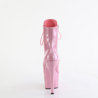 【PLEASER】ADORE-1020GP プラットフォームシューズ B. Pink Glitter Pat/M【取寄】