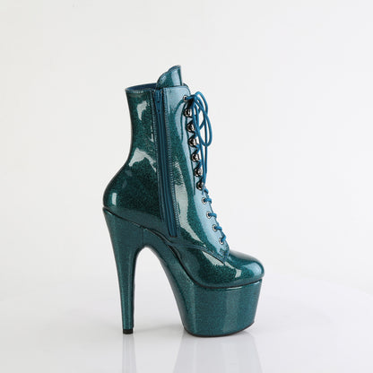 【PLEASER】ADORE-1020GP シューズ Teal Glitter Pat/M【取寄】
