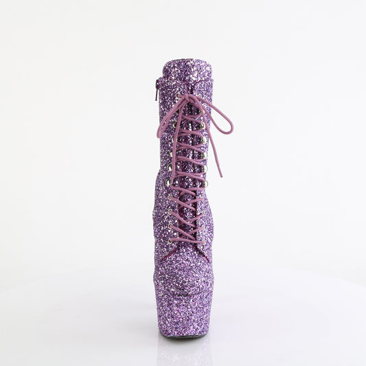 【PLEASER】ADORE-1020GWR シューズ Lavender Glitter/Lavender Glitter【取寄】