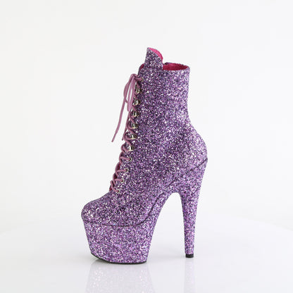 【PLEASER】ADORE-1020GWR プラットフォームシューズ Lavender Glitter/Lavender Glitter【取寄】