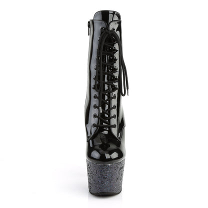 【PLEASER】ADORE-1020LG シューズ Blk Pat/Blk Multi Glitter【取寄】