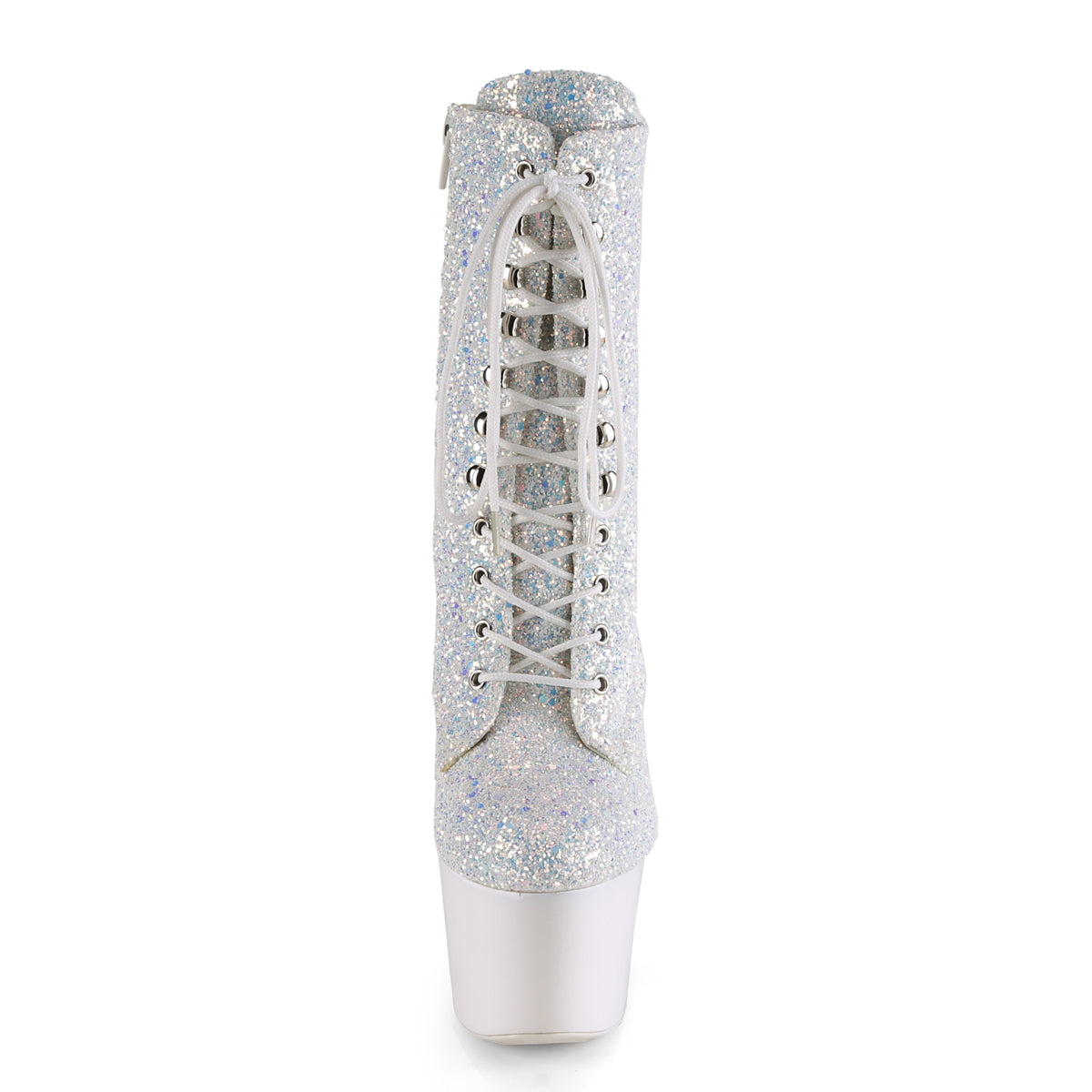 【PLEASER】ADORE-1020LG シューズ Neon White Multi Glitter/Neon White【取寄】