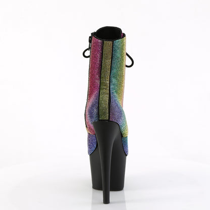 【PLEASER】ADORE-1020RS プラットフォームシューズ Rainbow RS/Blk Matte【取寄】