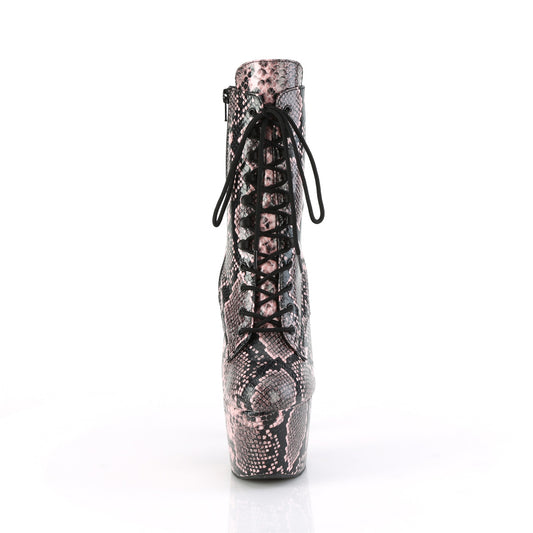 【PLEASER】ADORE-1020SPWR シューズ B. Pink Snake Print/B. Pink Snake Print【取寄】