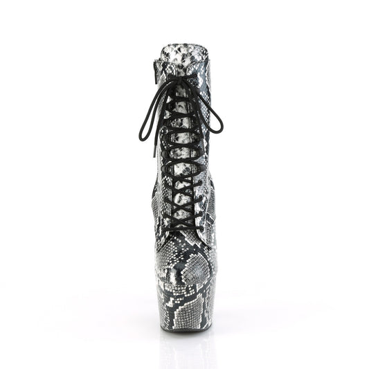 【PLEASER】ADORE-1020SPWR シューズ Blk Snake Print/Blk Snake Print【取寄】