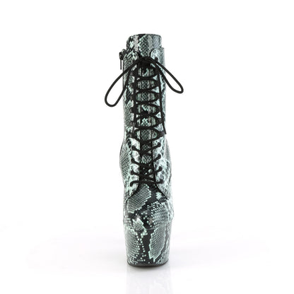 【PLEASER】ADORE-1020SPWR シューズ Mint Snake Print/Mint Snake Print【取寄】