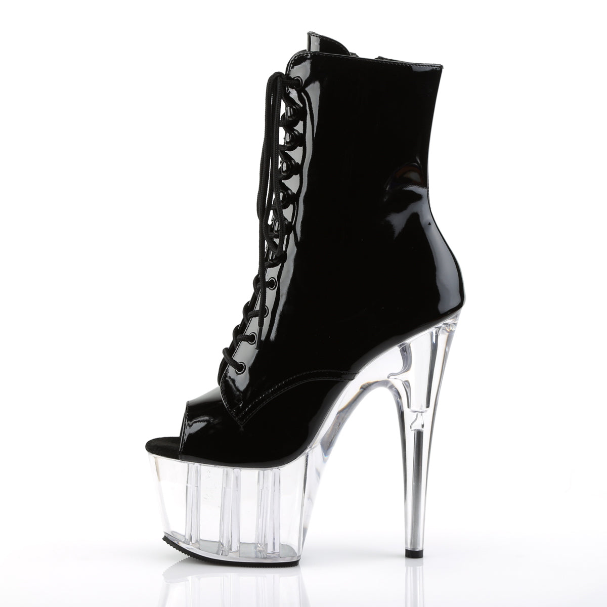 【PLEASER】ADORE-1021 シューズ Blk Pat/Clr【取寄】