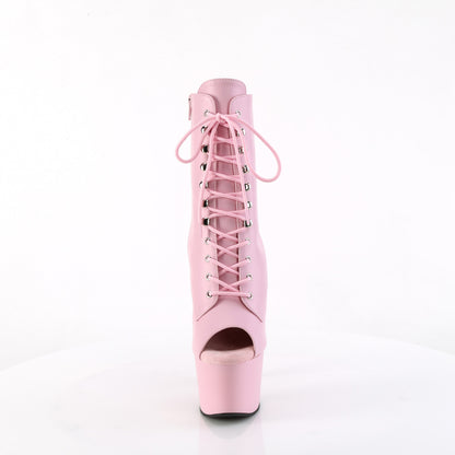 【PLEASER】ADORE-1021 プラットフォームシューズ B. Pink Faux Le/B. Pink Matte【取寄】