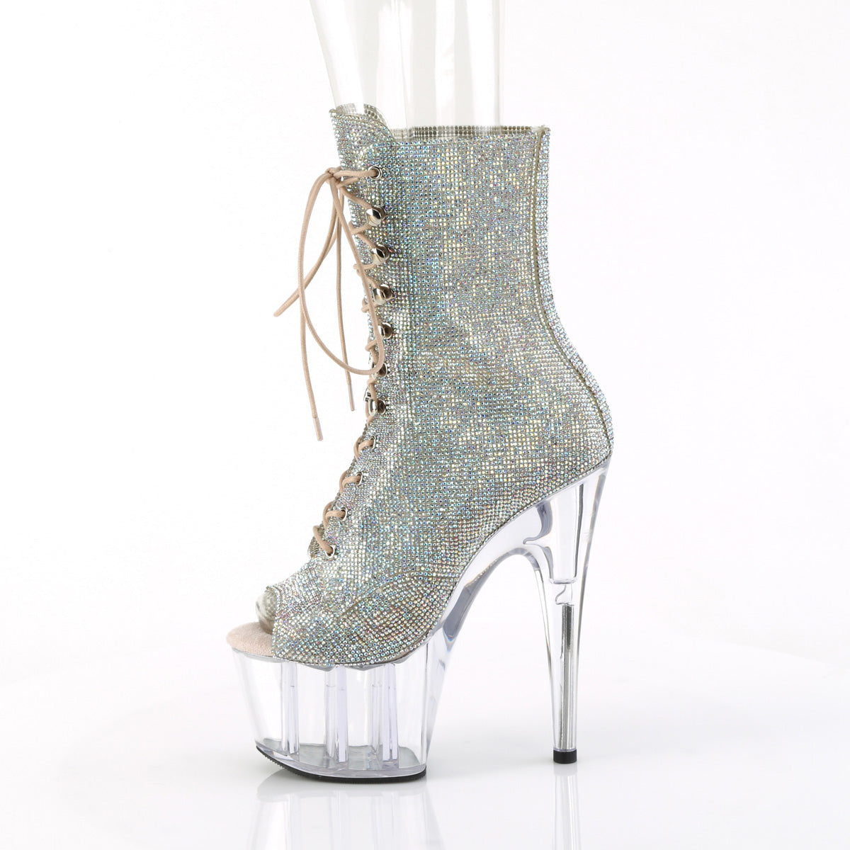 【PLEASER】ADORE-1021C-RS シューズ Slv AB RS-TPU/Clr【取寄】