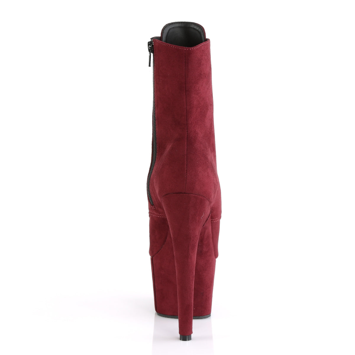 【PLEASER】ADORE-1021FS シューズ Burgundy Faux Suede/Burgundy Faux Suede【取寄】