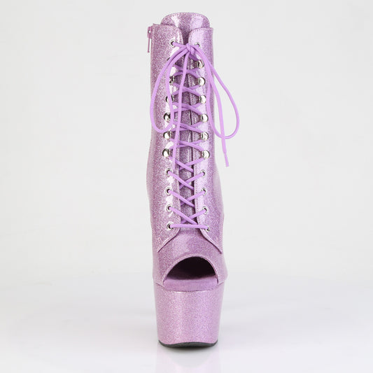 【PLEASER】ADORE-1021GP シューズ Lilac Glitter Pat/M【取寄】