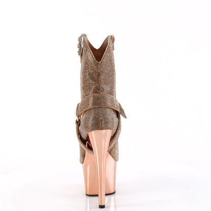 【PLEASER】ADORE-1029CHRS シューズ Rose Gold RS/Rose Gold Chrome【取寄】