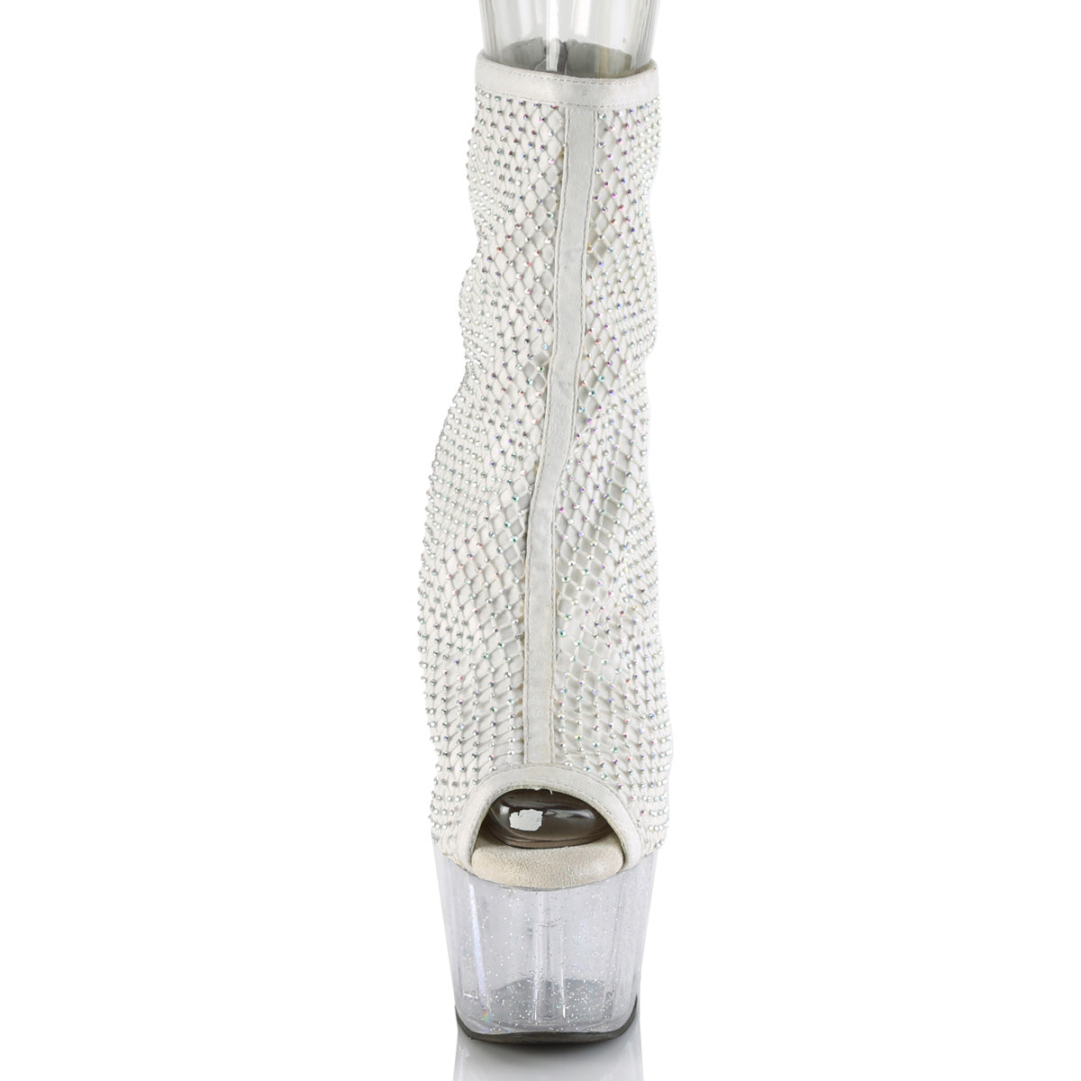 【PLEASER】ADORE-1031GM シューズ Wht Fabric-RS Mesh/Clr【取寄】