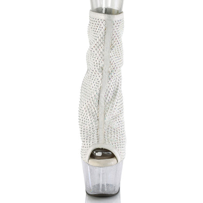 【PLEASER】ADORE-1031GM シューズ Wht Fabric-RS Mesh/Clr【取寄】