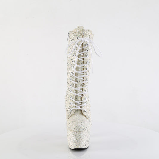【PLEASER】ADORE-1040GR シューズ Ivory Multi Glitters/Matching【取寄】