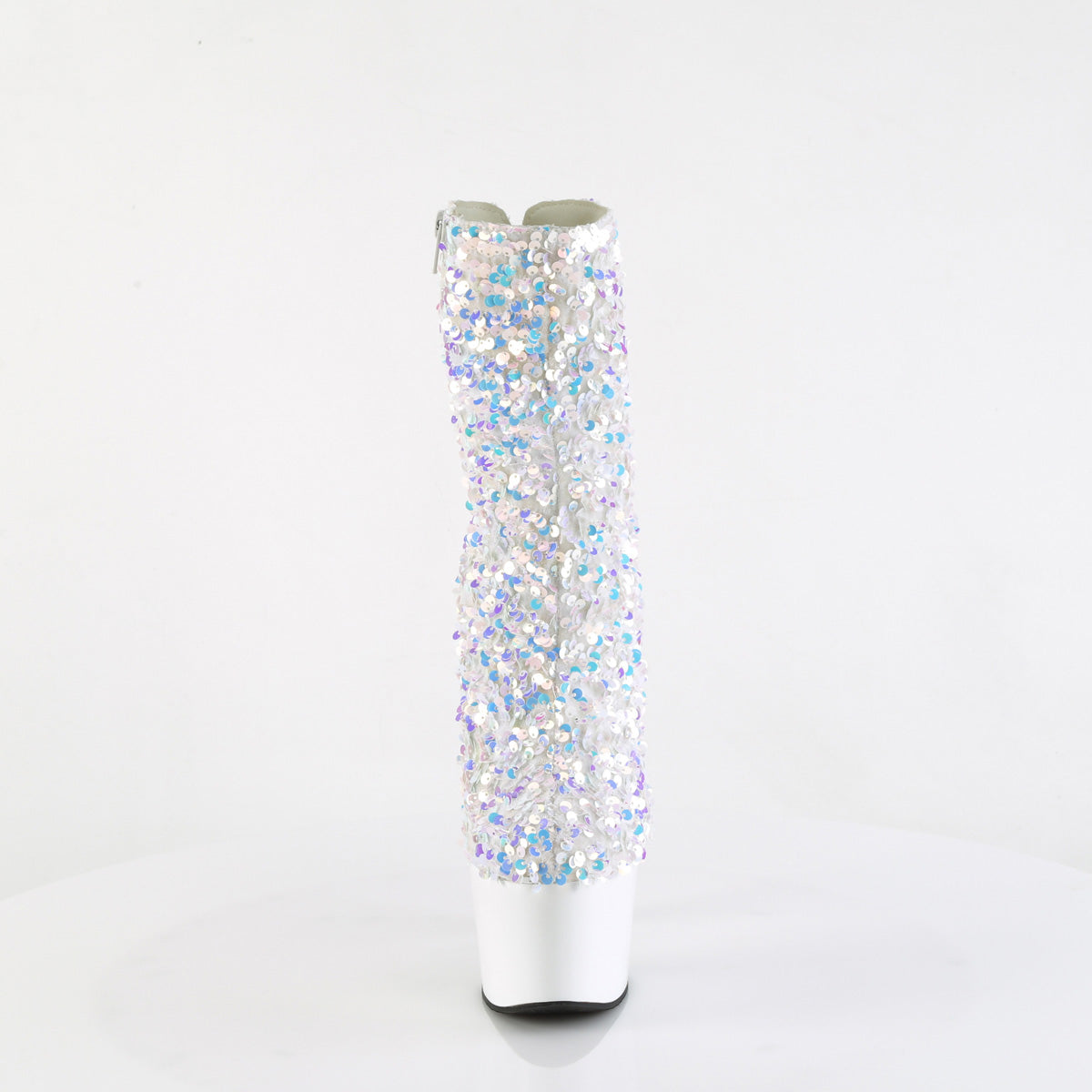 【PLEASER】ADORE-1042SQ シューズ Wht Multi Sequins/Wht【取寄】