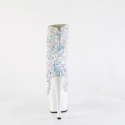 【PLEASER】ADORE-1042SQ シューズ Wht Multi Sequins/Wht【取寄】