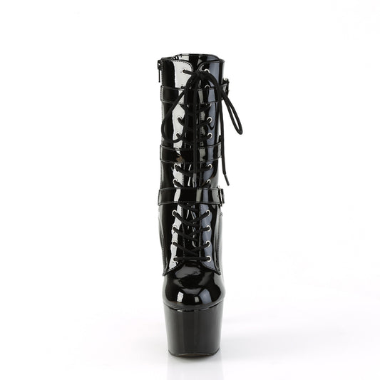 【PLEASER】ADORE-1043 シューズ Blk Pat/Blk Pat【取寄】