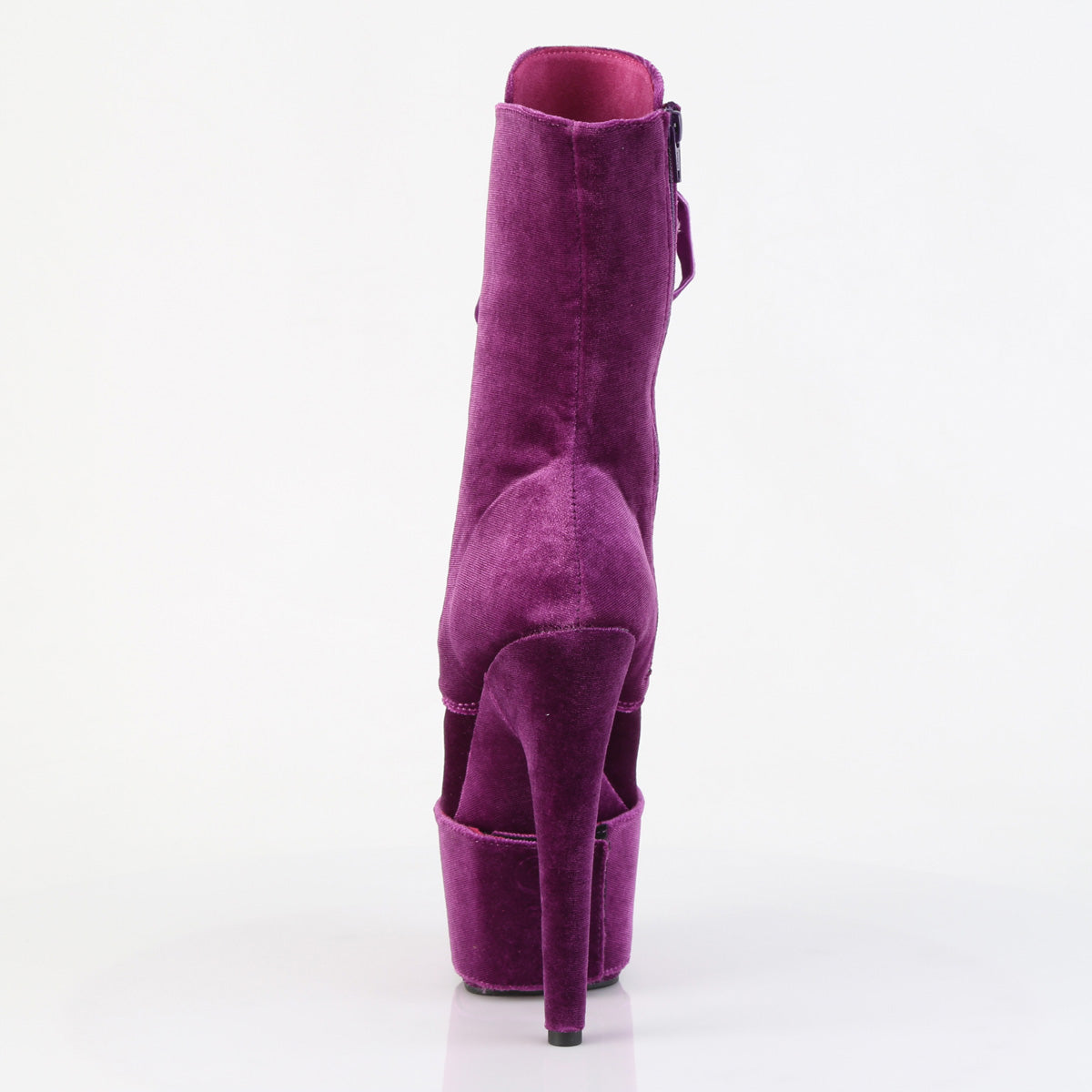 【PLEASER】ADORE-1045VEL プラットフォームシューズ Purple Velvet/Purple Velvet【取寄】