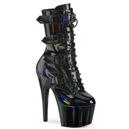 【PLEASER】ADORE-1046 シューズ Blk Holo Pat/Matching【取寄】