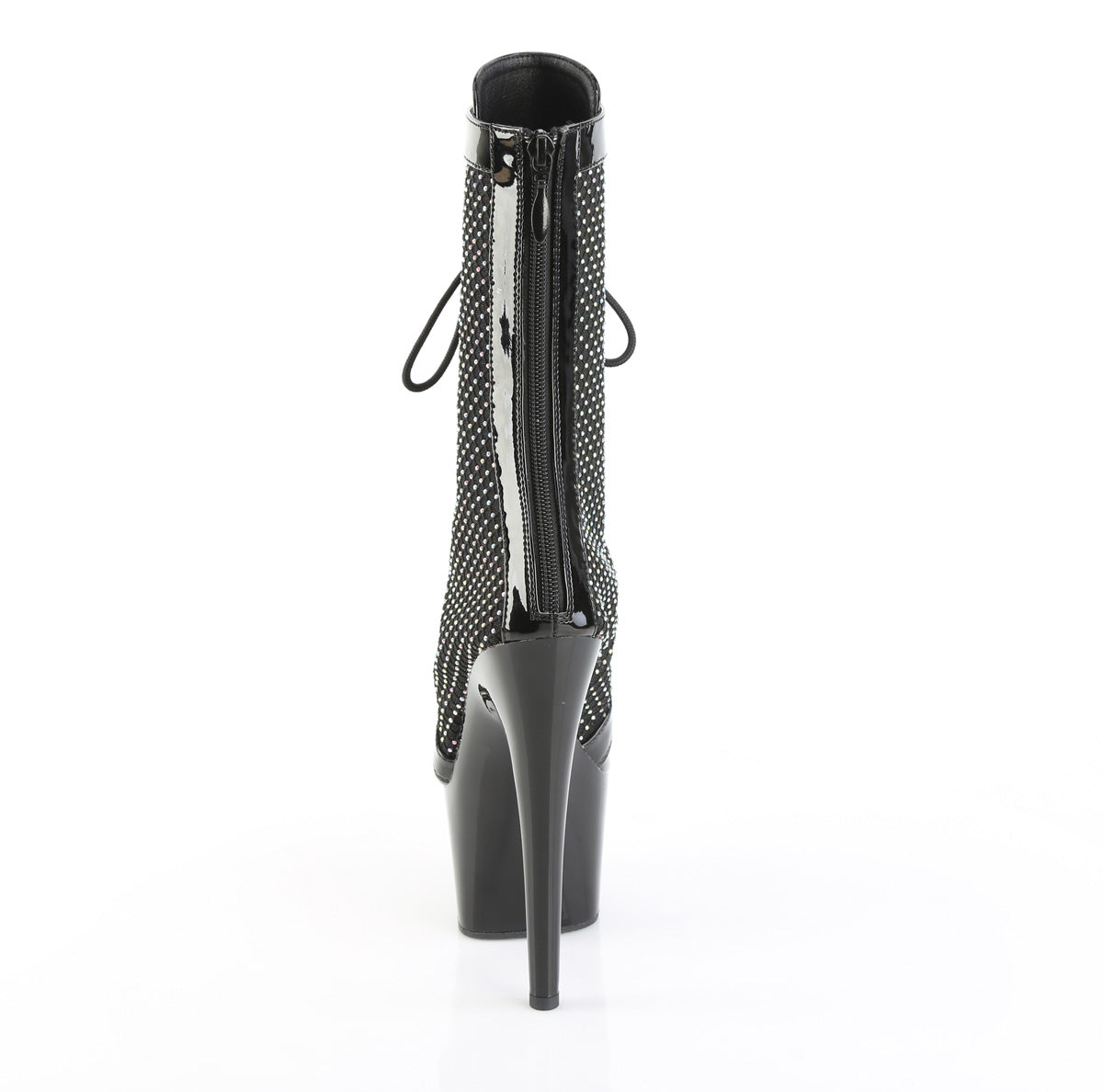 【PLEASER】ADORE-1048RSNT シューズ Blk Pat-Mesh-RS/Blk【取寄】